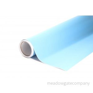 Vzorek – Matná světlá modrá polepová fólie 10x20cm – interiér/exteriér MF04A-vz