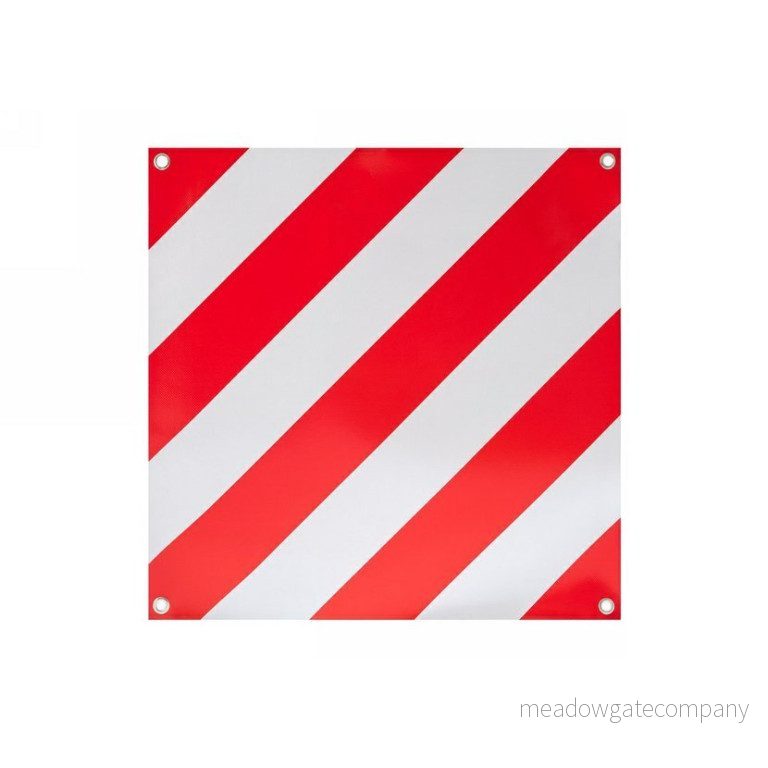 Tabule reflexní červeno bílá pro nadměrný náklad 50x50cm 745193 Tabule reflexní červeno bílá pro nadměrný náklad 50x50cm 745193