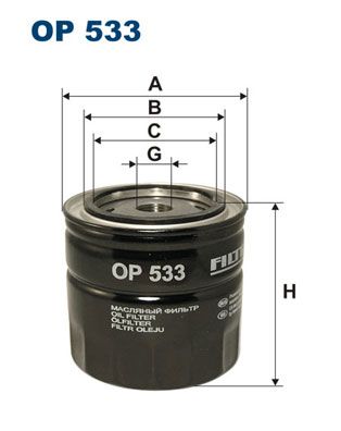 FI OP533 filtr olejový FILTRON