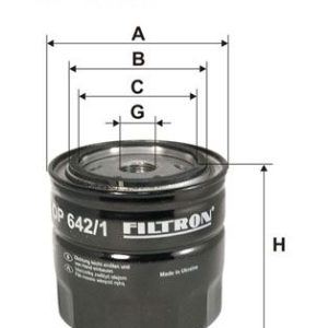 FI OP642/1 Filtr olejový FILTRON FI OP642/1 Filtr olejový FILTRON