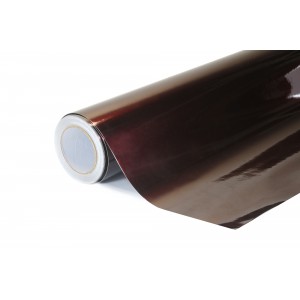 Super lesklá metalická tmavá červená polepová fólie 152x100cm - interiér/exteriér SGM01-010