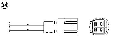 Lambda sonda NGK AZD0102-KJ001 Lambda sonda NGK AZD0102-KJ001