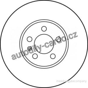 Brzdový kotouč TRW DF2758 – VW GOLF III Brzdový kotouč TRW DF2758 – VW GOLF III