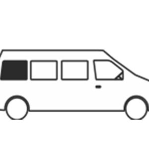 Boční posuvné okno CARBEST pro VW Crafter (2018- ), zadní pravé, 883x682mm, tónované 304147 Boční posuvné okno CARBEST pro VW Crafter (2018- ), zadní pravé, 883x682mm, tónované 304147