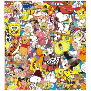 Stickerbomb TLK-129 polepová fólie 152x2000cm - interiér/exteriér TLK-129-200