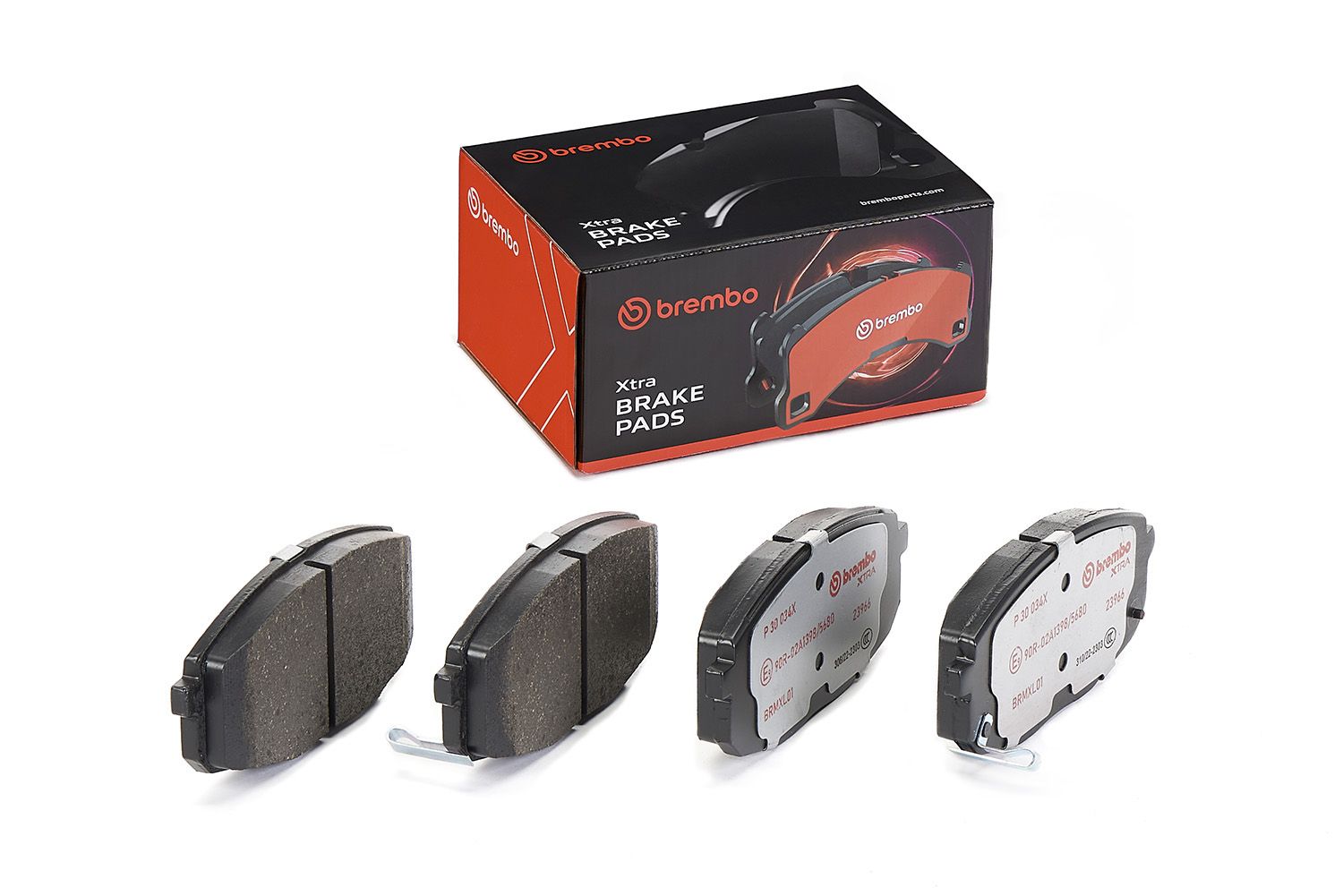 BRE P30 034X Sada brzdových destiček BREMBO Xtra 483975