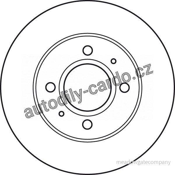 Brzdový kotouč TRW DF4892 – HYUNDAI ATOS 1.0 01- Brzdový kotouč TRW DF4892 – HYUNDAI ATOS 1.0 01-