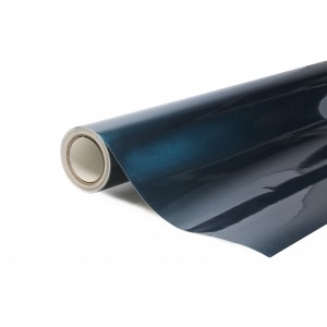 Super lesklá metalická zelená královská polepová fólie 152x1800cm - interiér/exteriér SGM3024-180