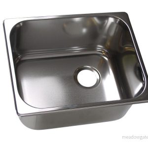 Nerezový dřez hranatý pro vestavby a karavany 320 × 260 mm hloubka 150 mm 305103 Nerezový dřez hranatý pro vestavby a karavany 320 × 260 mm hloubka 150 mm 305103