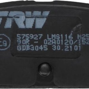 Sada brzdových destiček TRW GDB3045 – MITSUBISHI CARISMA Sada brzdových destiček TRW GDB3045 – MITSUBISHI CARISMA