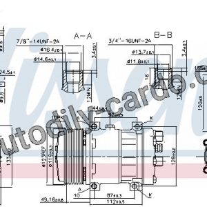 Kompresor klimatizace NISSENS 890311 Kompresor klimatizace NISSENS 890311