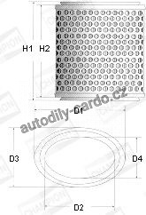 Vzduchový filtr CHAMPION (CH W237/606) – HONDA Vzduchový filtr CHAMPION (CH W237/606) – HONDA