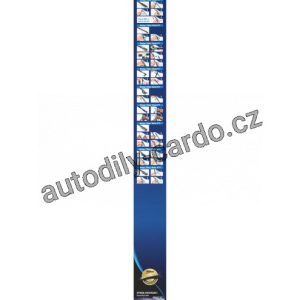Sada stěračů VALEO Silencio X-TRM (VA 574365) – 600mm + 450mm Sada stěračů VALEO Silencio X-TRM (VA 574365) – 600mm + 450mm