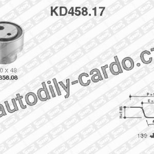 Sada rozvodového řemene SNR KD458.17 Sada rozvodového řemene SNR KD458.17
