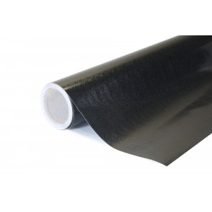 Imitace kůže had černá polepová fólie 152x50cm - interiér/exteriér SS01-005