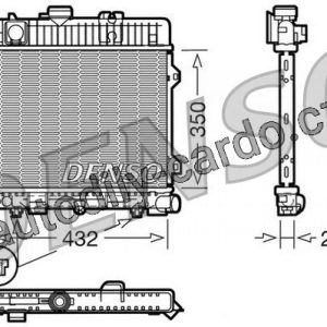 Chladič motoru DENSO (DE DRM05028)