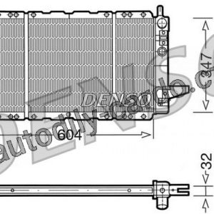 Chladič motoru DENSO (DE DRM10086) Chladič motoru DENSO (DE DRM10086)