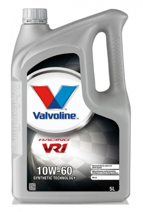 Valvoline VR1 Racing 10W-60 5L + štítek