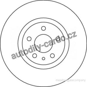 Brzdový kotouč TRW DF4025 – ALFA ROMEO 156 Brzdový kotouč TRW DF4025 – ALFA ROMEO 156