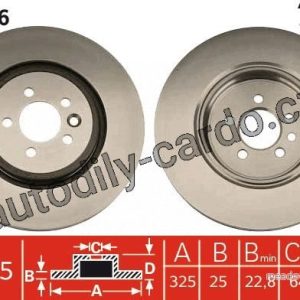 Brzdový kotouč TRW DF4526 – MG ZT 01- Brzdový kotouč TRW DF4526 – MG ZT 01-
