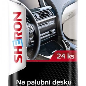 Ubrousky na palubní desku SHERON – 24 ks