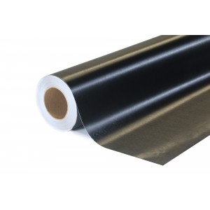 Broušená černá polepová fólie 152x100cm - interiér/exteriér BLS07-010