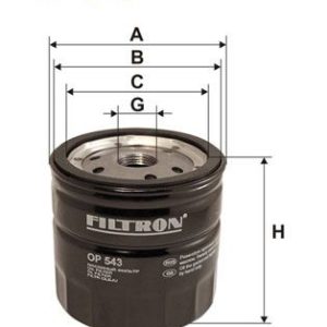 FI OP543 Filtr olejový FILTRON FI OP543 Filtr olejový FILTRON