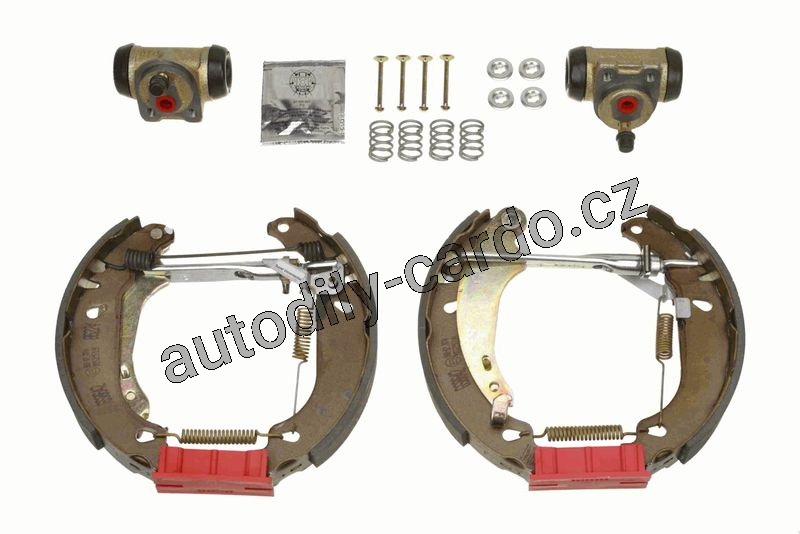 Sada brzdových čelistí TRW GSK1259 - Superkit PEUGEOT