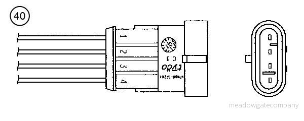 Lambda sonda NGK OZA739-EE10 Lambda sonda NGK OZA739-EE10
