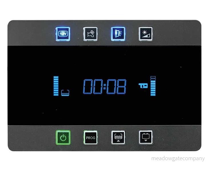 Systém řídicí CBE PC380, kompletní 12V sada s LCD displejem, černý 302605