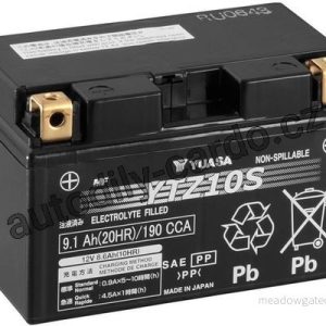 Motobaterie YUASA YTZ10S 9,1Ah 190A 12V L+ /150x87x93/
