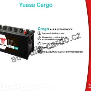 Autobaterie YUASA 626 CARGO 160Ah 1000A 12V /513x223x223/