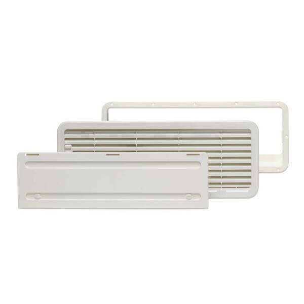 Mřížka větrací spodní Dometic LS200 bílá ventilační sada pro absorpční chladničky 480 × 160 mm 307373