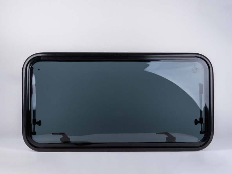 Okno výklopné Polyvision Curved pro zaoblené stěny, 258 x 396 mm 304226