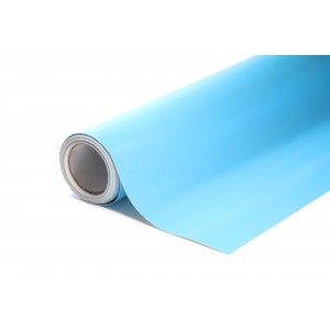 Metalická nebeská modrá polepová fólie 152x1000cm - interiér/exteriér LMF08-100