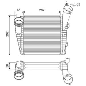 VA 818815 chladic vzduchu – intercooler VALEO VA 818815 chladic vzduchu – intercooler VALEO