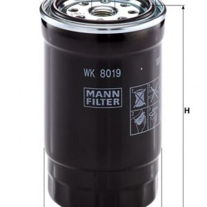 Palivový filtr MANN WK8019 (MF WK8019) Palivový filtr MANN WK8019 (MF WK8019)