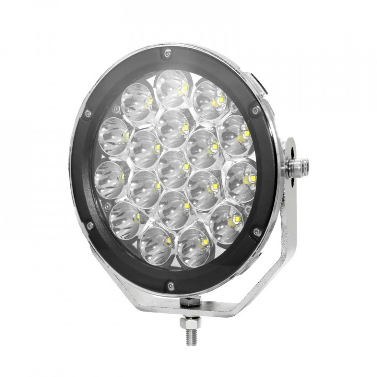 Svítilna pracovní LED – přídavný světlomet – průměr 180 mm, 10-60V, 18 CREE LED, 90W, 4530 Lm 717269