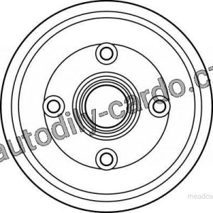 Brzdový buben TRW DB4293 – MAZDA Brzdový buben TRW DB4293 – MAZDA