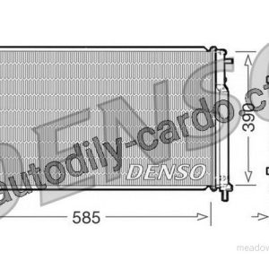 Chladič motoru DENSO (DE DRM23052) Chladič motoru DENSO (DE DRM23052)