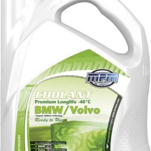 MPM 87005CBV MPM Longlife Coolant -40°C BMW/Volvo Ready 5L 732422 MPM 87005CBV MPM Longlife Coolant -40°C BMW/Volvo Ready 5L 732422