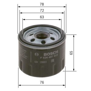Olejový filtr BOSCH (F026407022) Olejový filtr BOSCH (F026407022)
