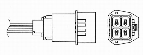 Lambda sonda NGK OZA448-E63 Lambda sonda NGK OZA448-E63