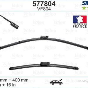 ST VF804 Stěrače VALEO SILENCIO 600 mm + 400 mm – ploché 873191
