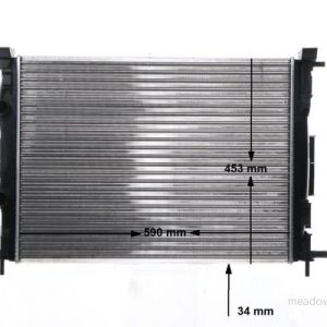MH CR 41 000S chladič vody MAHLE MH CR 41 000S chladič vody MAHLE