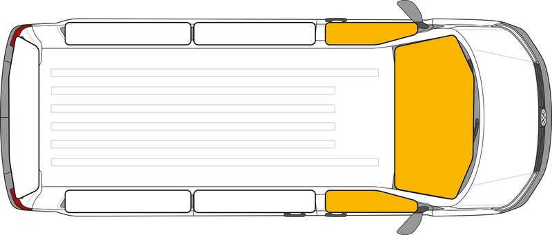 Termoclony vnitřní magnetické Isoflex pro Fiat Ducato (1993–2006, 3dílná sada do kabiny) 313226