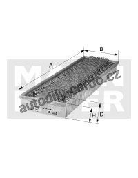 Kabinový filtr MANN CU60230 (MF CU60230) Kabinový filtr MANN CU60230 (MF CU60230)