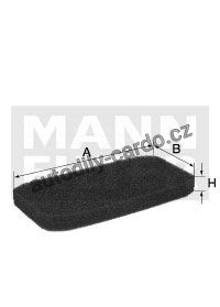 Kabinový filtr MANN MF CU53001 Kabinový filtr MANN MF CU53001