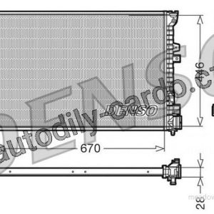 Chladič motoru DENSO (DE DRM07050) Chladič motoru DENSO (DE DRM07050)