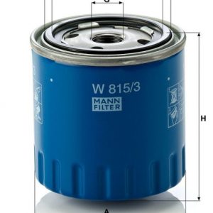 Olejový filtr MANN W815/3 (MF W815/3) Olejový filtr MANN W815/3 (MF W815/3)